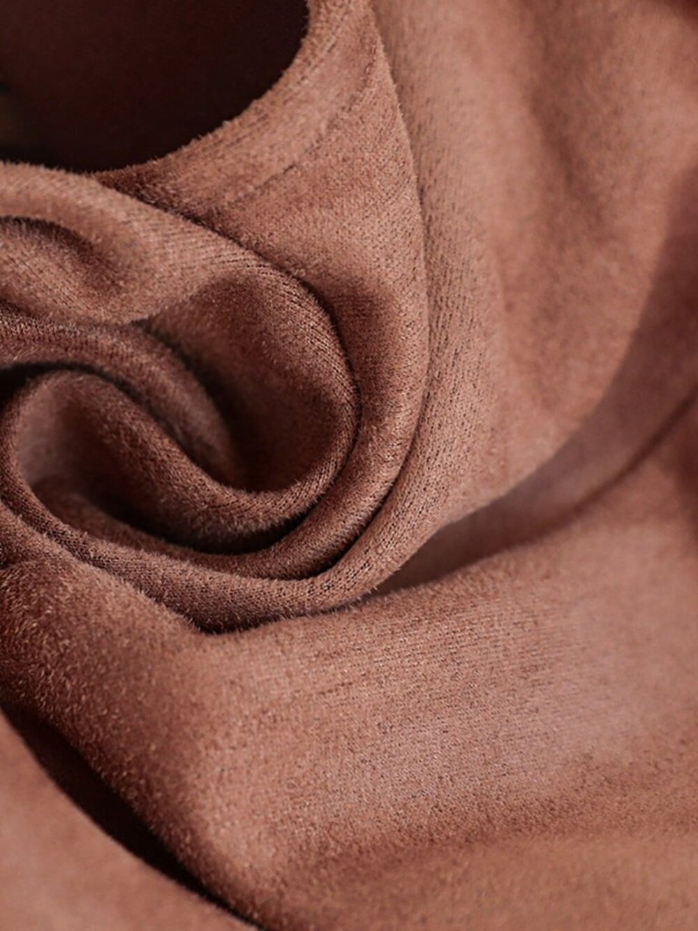 Coffee Brown Boho Women's Studded Detail Fringe Hem Vest Coat - Picture 8 of 8